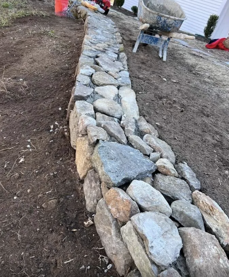 Stone Walls in Lynn, MA